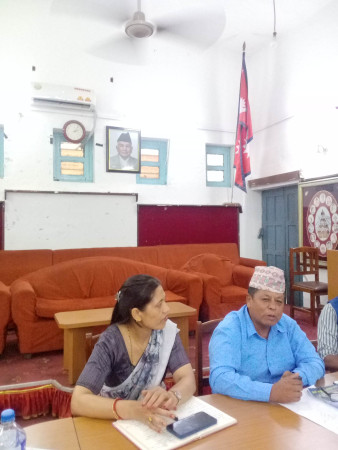 जिसस भक्तपुरद्धारा पत्रकारहरुसँंग अन्तरक्रिया