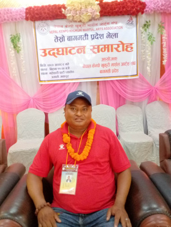 नेपाल केन्पो खुकुरी मार्शल आटर््स संघ बागमति प्रदेशको अध्यक्षमा संगम लामा निर्वाचित