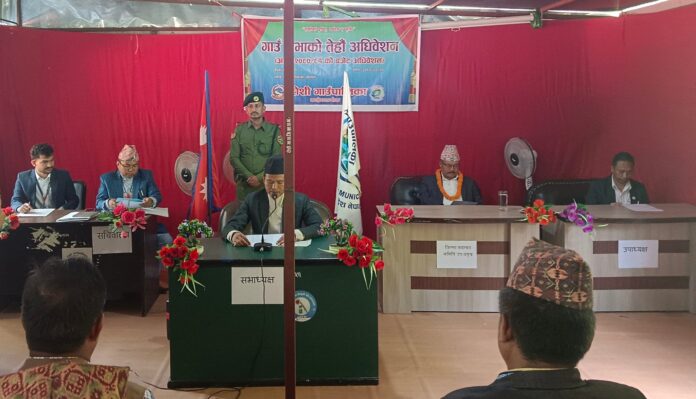 रोशी गाउँंपालिकाको बजेट ७४ करोड