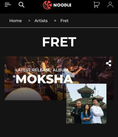 फ्रेट सांगीतिक समूहको पहिलो एल्बम 'मोक्ष' सार्वजनिक 