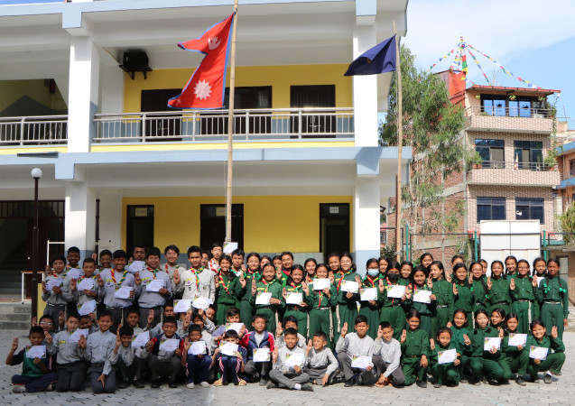 वागीश्वरीमा स्काउट तालिम सम्पन्न