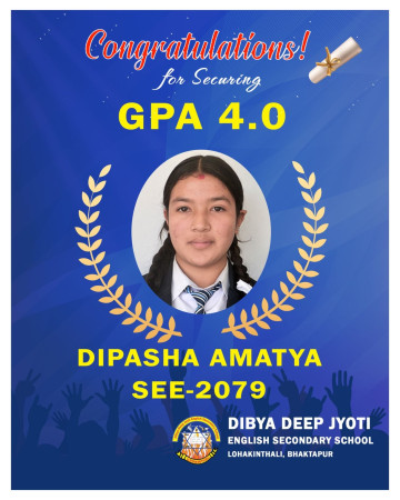 दिव्य दीपकी दिपासाले पनि ल्याइन् चार जीपीए