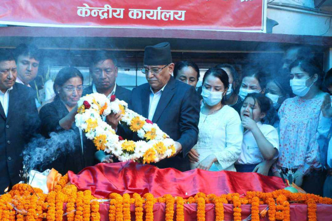 प्रचण्डकी पत्नी सीता हृदयघातबाट निधन 