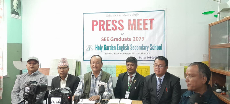 होली गार्डेन स्कुलले गरयो मध्यपुर टपको दावी