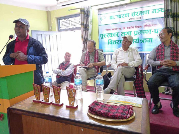 वातावरण संरक्षण मञ्च भक्तपुरको निबन्ध प्रतियोगिता सम्पन्न