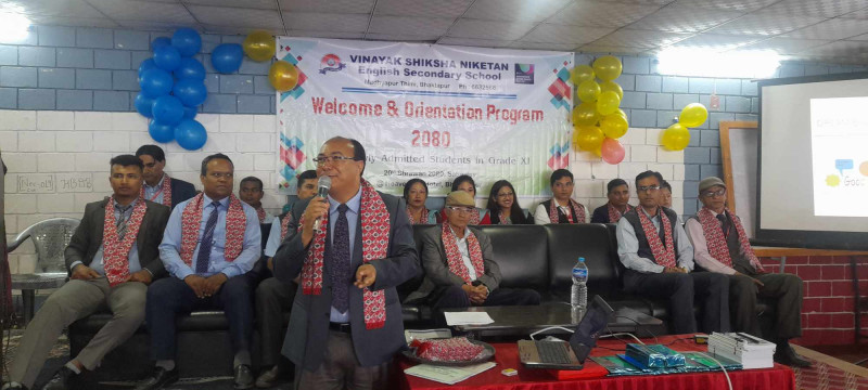 बिनायकमा अभिमुखिकरण कार्यक्रम सम्पन्न