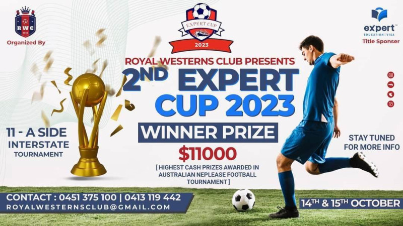 मेलवर्नमा दोस्रो एक्सपर्ट कप फुटबल आयोजना हुने 