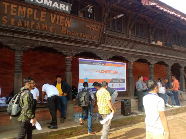 भक्तपुरमा भक्तपुर फोटोवक एण्ड फोटो कम्युटिशन २०२३