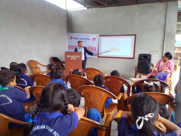 भीम आदर्शमा स्वास्थ्य सम्बन्धी अभिमुखीकरण