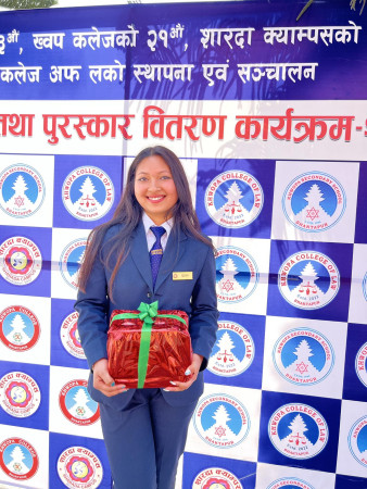 ख्वप कलेजकी सुलू त्रिवि सेकेण्ड टपर हुन सफल