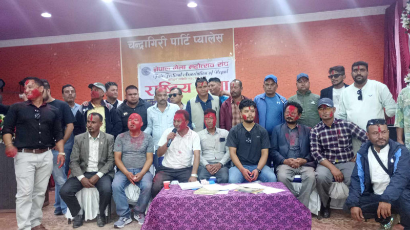 नेपाल मेला महोत्सव संघको रास्ट्रिय भेला  सम्पन्न अध्यक्षमा - नापित 