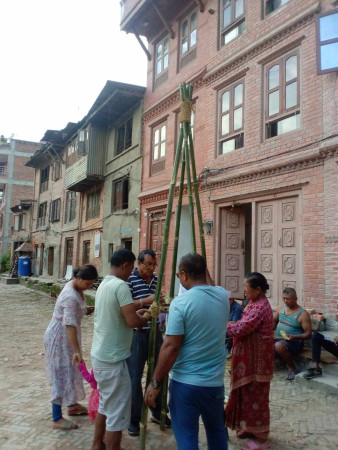 भक्तपुरको गाईजात्रा सुरु ः आज मुख्य दिन