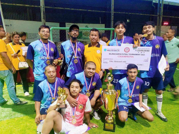 महाविहार बज्राचार्य फुट्सल प्रतियोगिता २०८० को उपाधि मयूरवर्ण महाविहारलाई