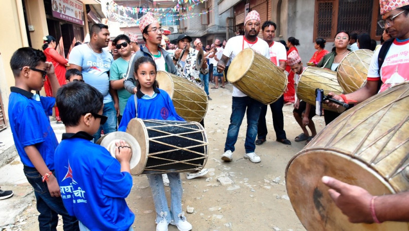 लुथांबु सिद्धि गणेशको जात्रा भव्यरुपमा सम्पन्न