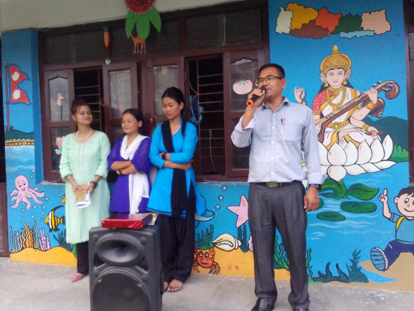 भीम आदर्शमा छात्रशिक्षकहरुको अभ्यास शिक्षण 