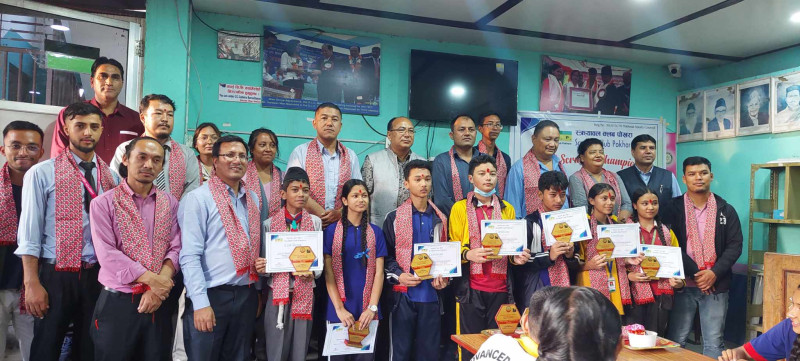 जिल्लाब्यापि स्त्क्य्रावल च्याम्पियनसीपमा विनायकको सफलता