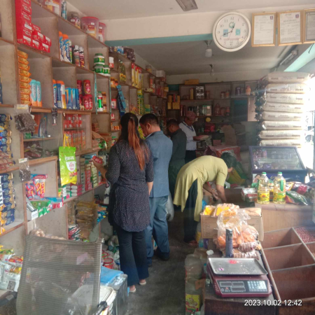 कमलबिनायक लान्चाफल्चामा बजार अनुगमन