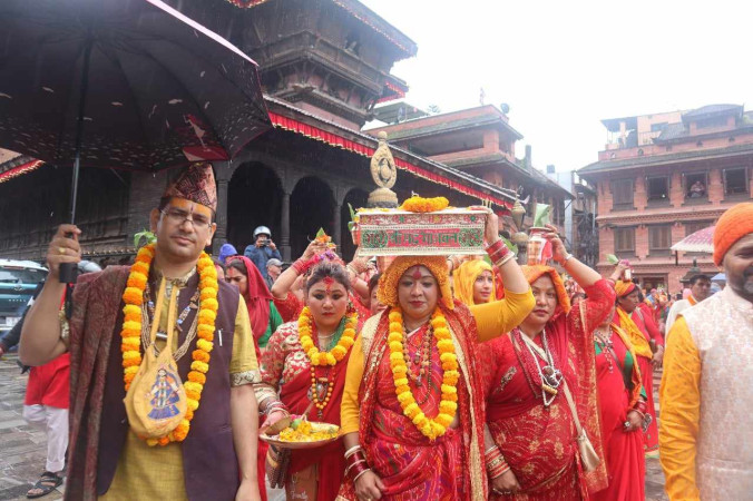 ब्रम्हायणीमा नौ दिन लामो सत्सँंग सुरु