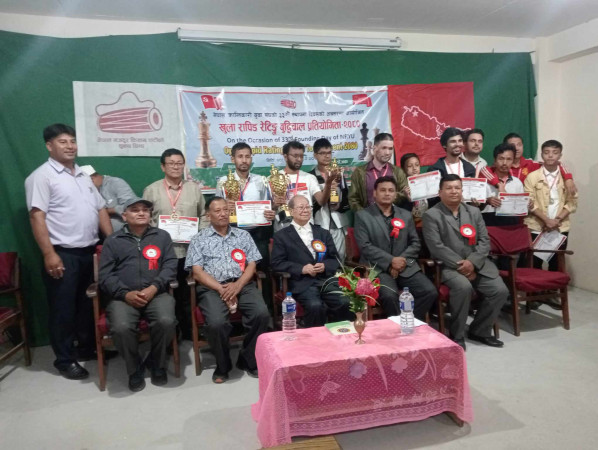 खुल्ला बुद्धिचाल प्रतियोगितामा रुपेश जैसवाल प्रथम