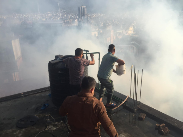 इटाछेंमा आगलागी ः एकजना घाइते (फोटो फिचर)