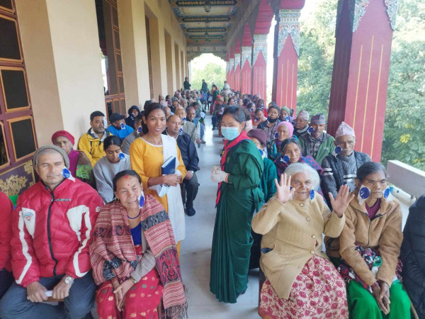 नेपाल स्काउट बागमती प्रदेशका संयोजक अर्याल आखाँ शिविरमा निरन्तर 
