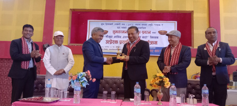 आर्थिक सम्वृद्धिको कामना सहित चेम्बरले ग¥यो शुभकामना आदान–प्रदान कार्यक्रम