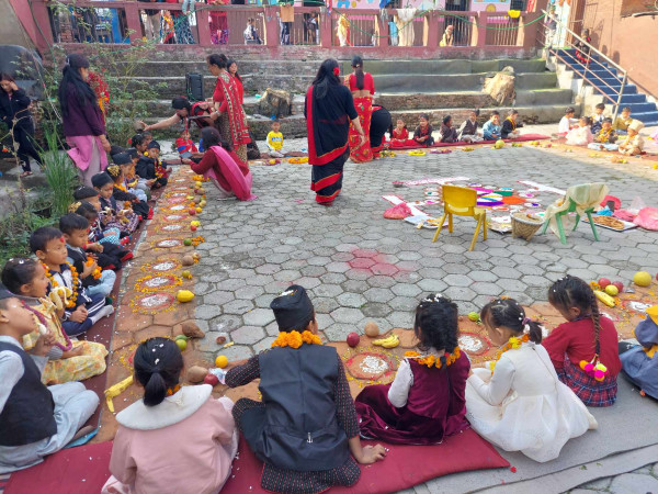 विनायकमा म्हपूजा र देउसी भैलो कार्यक्रम 