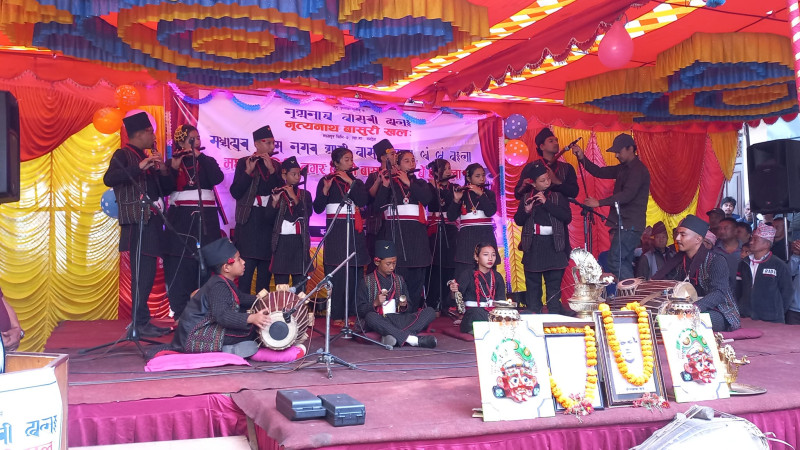 नगदेशमा बाँसुरी बाजा प्रतियोगिता सम्पन्न