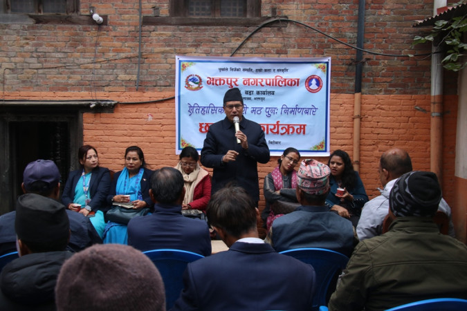पुजारी मठ पुनःनिर्माण कार्यमा जनताको अपनत्व हुनुपर्ने