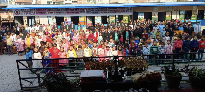 एक्टीभ स्कुलमा खानाका परिकार