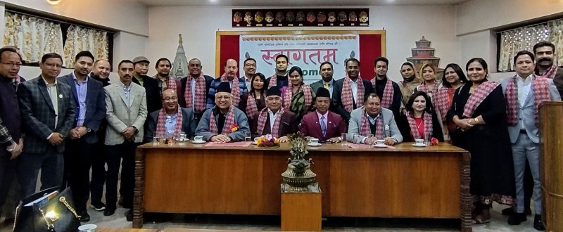 सार्क सीसीआई टोली र बीसीसीआई पदाधिकारीबीच भेट