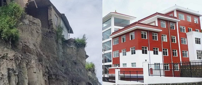 चाँगुनारायण नगरपालिकाबाट पीडितको राष्ट्रपतिलाई ज्ञापनपत्र
