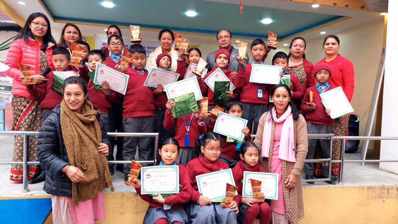 विनायक शिक्षा निकेतनमा ICMAS च्याम्पियनसिप