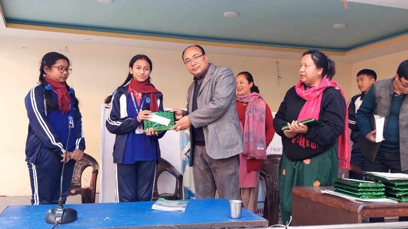 विनायक शिक्षा निकेतनमा हाजिरी जवाफ प्रतियोगिता