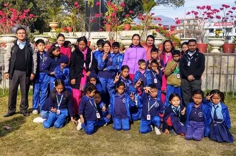 भीम आदर्शको शैक्षिक भ्रमण 