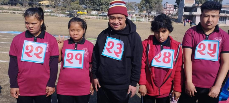 बाैद्विक तथा शारीरिक अपाङ्ता भएका ब्यक्तिहरूकाे लागि विशेष खेलकुद 