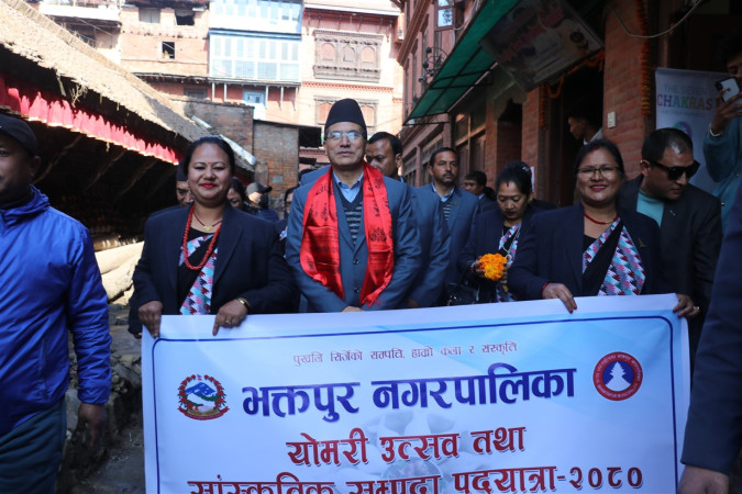 यस्तो देखियो भक्तपुरमा भएको सम्पदा पदयात्रा
