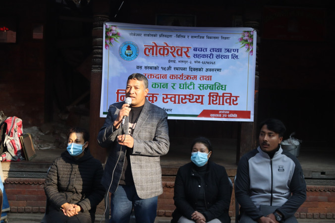 लोकेश्वरमा सहकारीमा देखिएका वित्तिय अवस्था सम्बन्धी अन्तरक्रिया