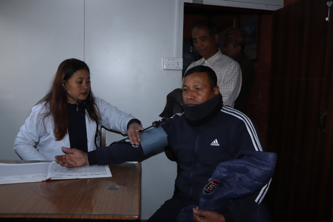 भक्तपुर नपा वडा नं. ९ मा नगर स्वास्थ्य केन्द्र शुभारम्भ