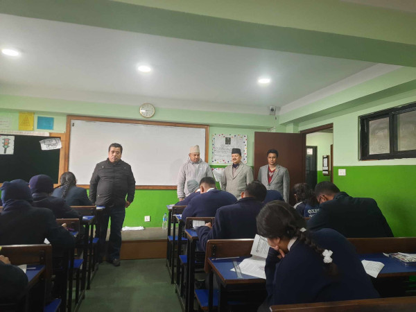 भक्तपुर नगरपालिकाले लिइने एसइइ तयारी परीक्षा सुरू