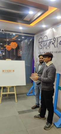 कार्टुनिष्ट रवि मिश्रको एकल कार्टुन प्रदर्शनी सुरू