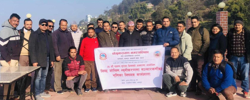 बिपद् व्यवस्थापनमा उदाहरणीय काम गर्दै चाँगुनारायण  