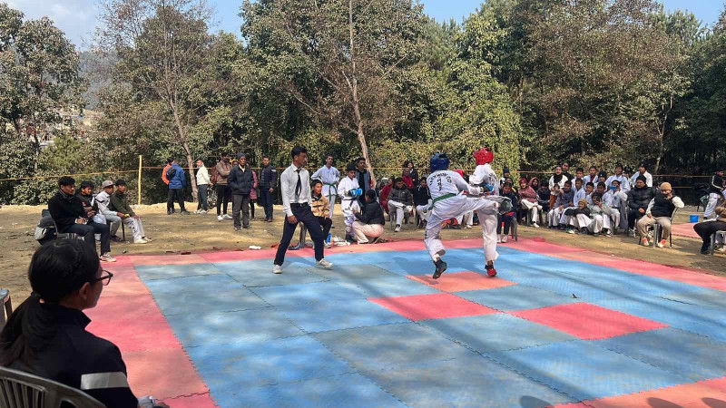 चाँगुनारायणमा आठौं अन्तरविद्यालय आई.टि.एफ तेक्वाण्डो  