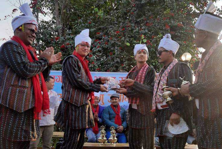 ताथलीका ३४ वटा धिमेवादक दीक्षित