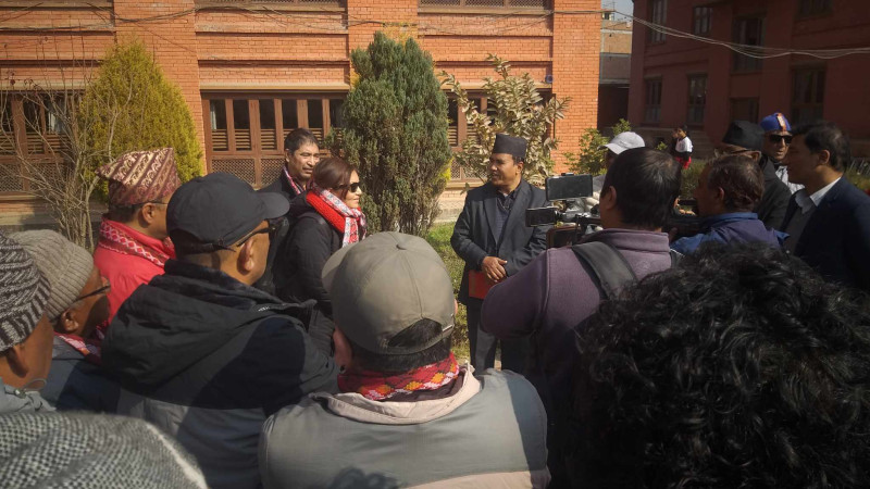 धरानका तीन दर्जनबासीहरु भक्तपुरको ख्व्प कलेजमा (तस्वीरमा)