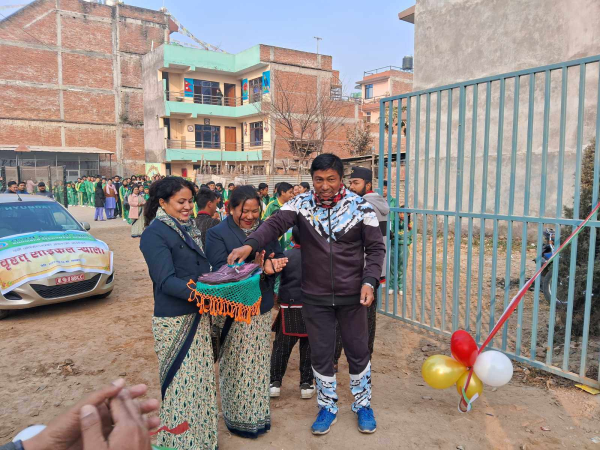 भक्तपुरमा सकियो बृहत् साइकल ¥याली र प्रभातफेरी
