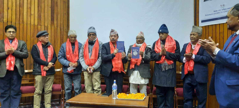 'स्मृतिको तरेलीमा कृष्ण प्रकाश श्रेष्ठ' संस्मरणात्मक पुस्तक विमोचन