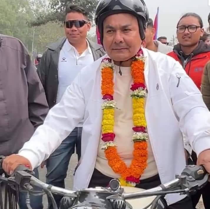 आज भक्तपुरमा दुर्गा प्रसाईको पत्रकार सम्मेलन