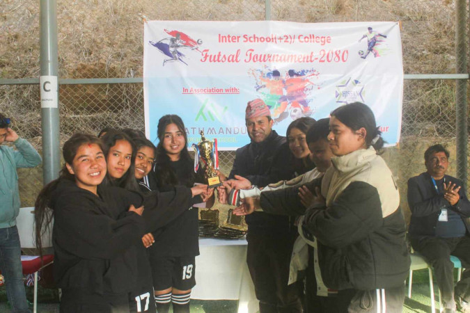 दोस्रो हिसान भक्तपुर फुटसल प्रतियोगिता २०८० सम्पन्न 