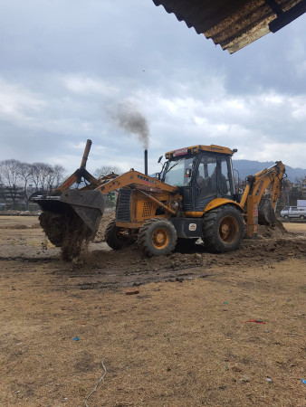 भक्तपुर कपका लागि महेश्वरी खेल मैदानको मर्मत थालियो 